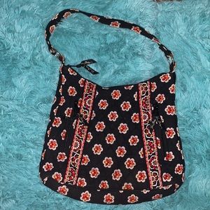 ♥️🖤Vera Bradley Pirouette Tote | Black & Red | Lisa B Tote Purse